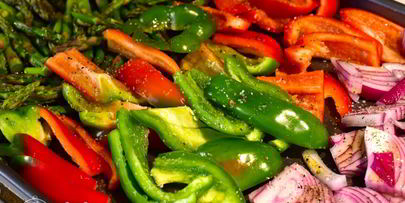 быстрый гарнир из овощей к мясу