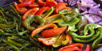 быстрый гарнир из овощей к мясу