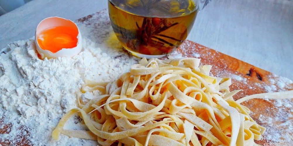 Рецепт домашняя лапша на желтках