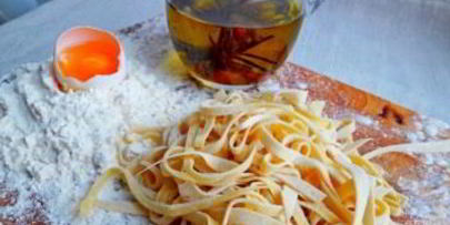 домашняя лапша на желтках