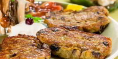 драники с грибами