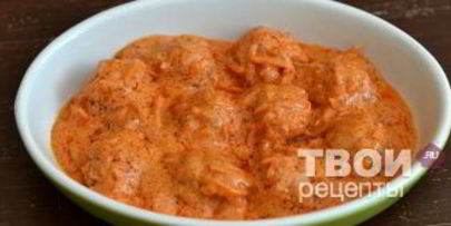 фрикадельки в томатном соусе