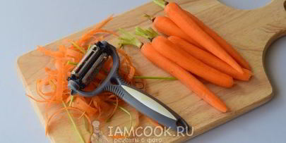 гарнир из глазированной моркови с тимьяном