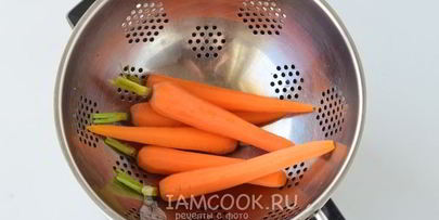 гарнир из глазированной моркови с тимьяном