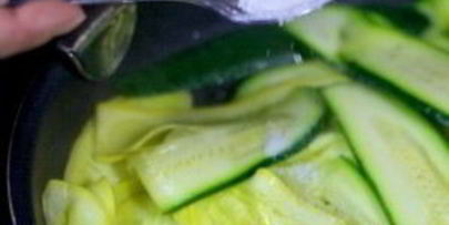 гарнир из кабачков