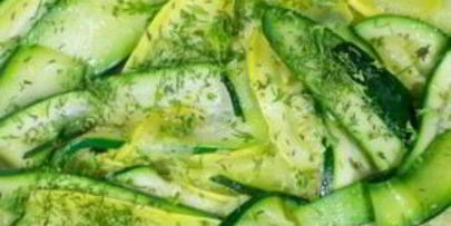 гарнир из кабачков