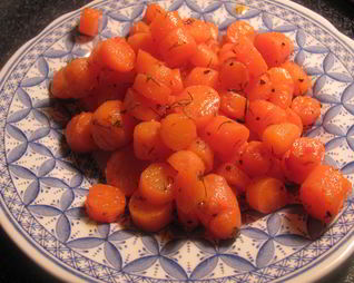 Гарнир из морковки в мультиварке