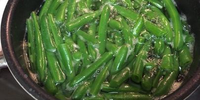 гарнир из стручковой фасоли