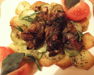 Гарнир к ребрышкам свиным