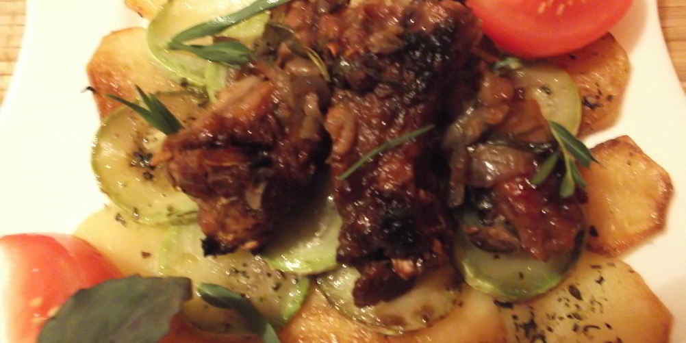 Рецепт гарнир к ребрышкам свиным