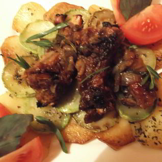 Гарнир к ребрышкам свиным