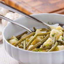 Рецепт Ароматный картофель с фасолью и пряностями