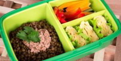 чечевица и японский омлет