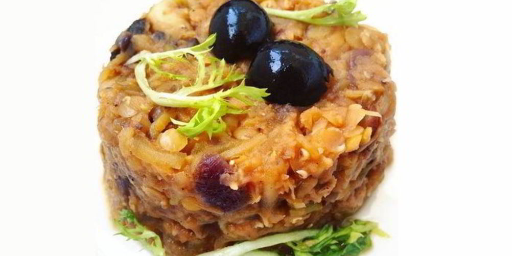 Рецепт чечевица с шампиньонами и кабачком