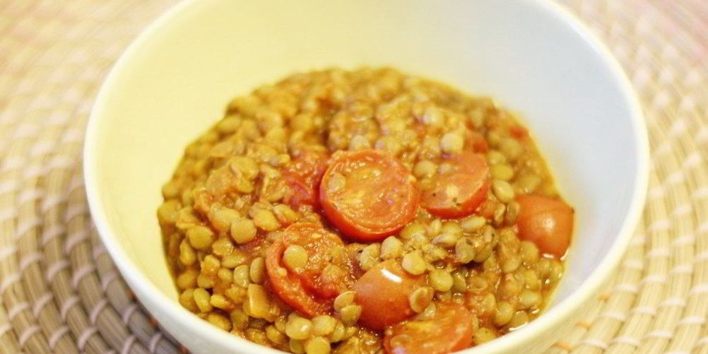 Рецепт чечевица в томатном соусе