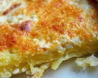 Французский картофель гратен
