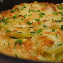 Рецепт Французский картофель в молоке