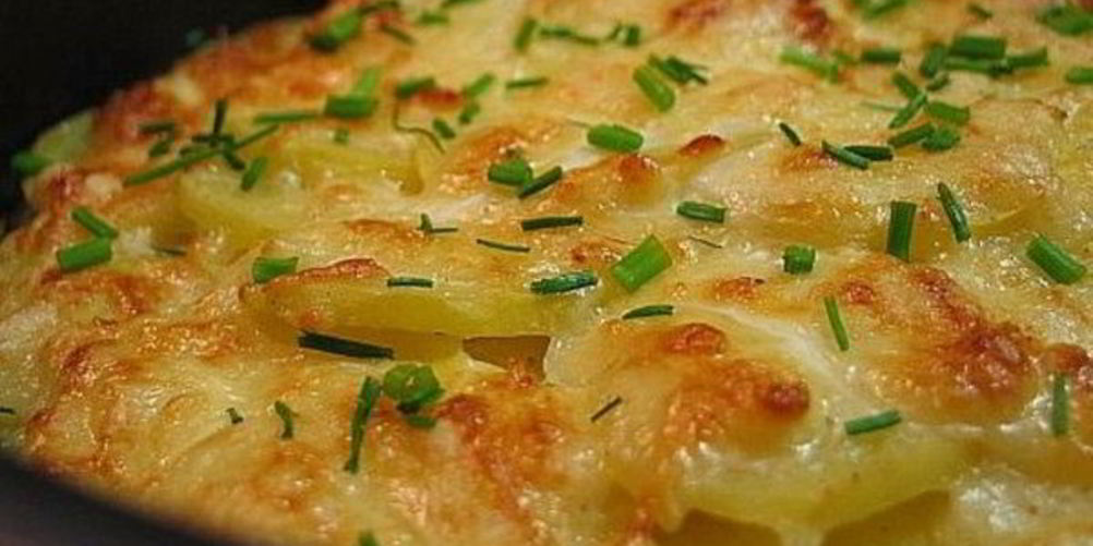 Рецепт французский картофель в молоке