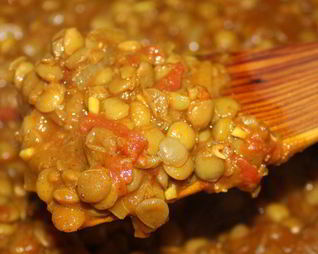 Карри-чечевица