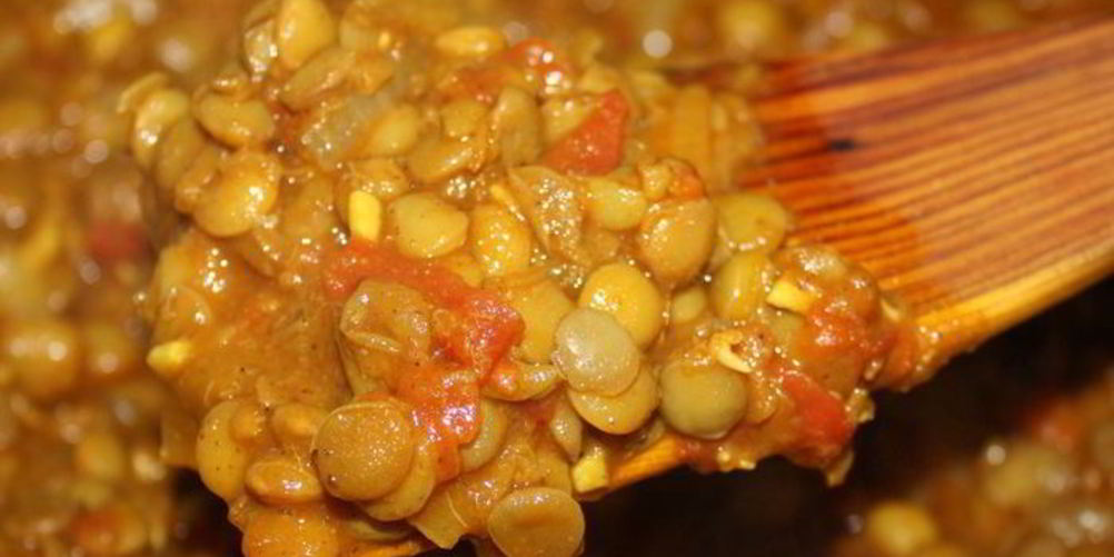 Рецепт карри-чечевица