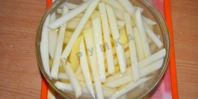 картофель фри в мультиварке