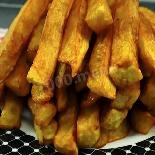 Картофель фри в вок сковороде