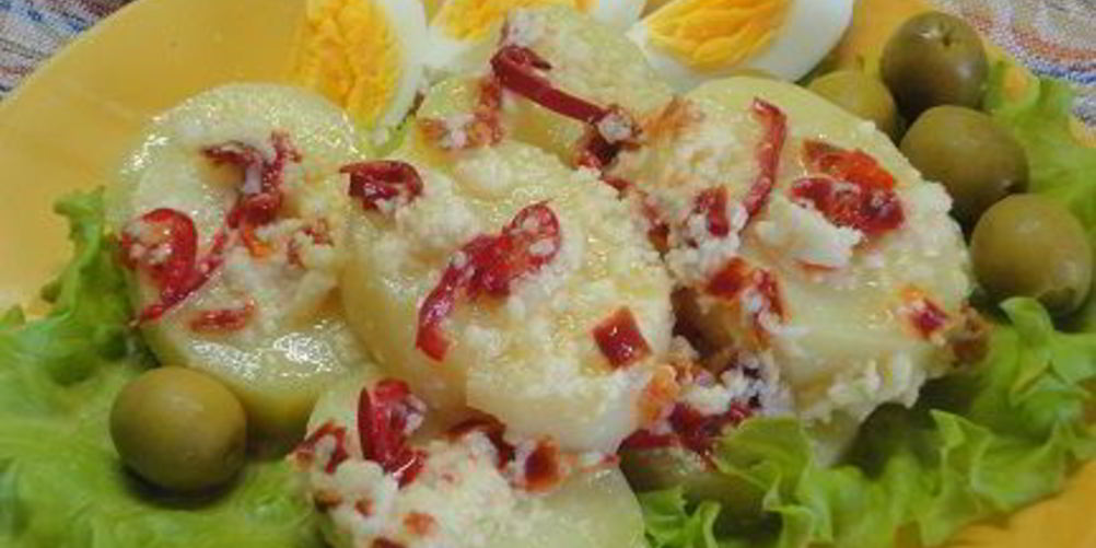 Рецепт картофель по-перуански