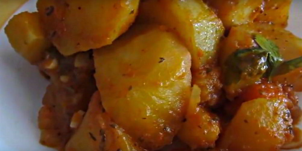 Рецепт картофель по-турецки