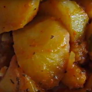 Картофель по-турецки