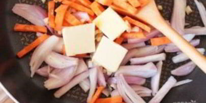 картофель с белыми грибами