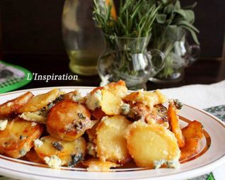 Картофель с горгонзолой