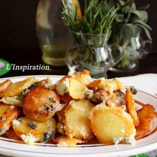 Картофель с горгонзолой