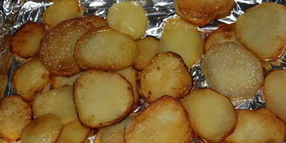 картофель с горгонзолой