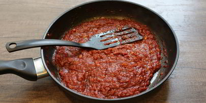 картофель с мясом на шпажках