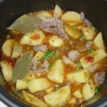 Рецепт Картофель с овощами в мультиварке