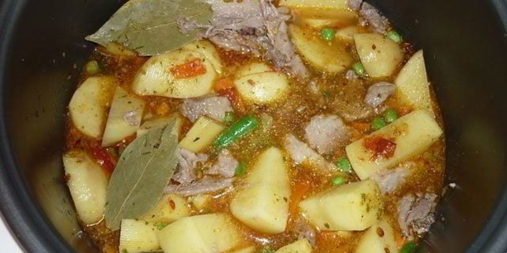 Рецепт картофель с овощами в мультиварке