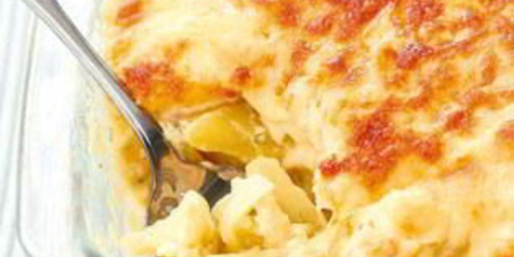 Рецепт картофель с цветной капустой