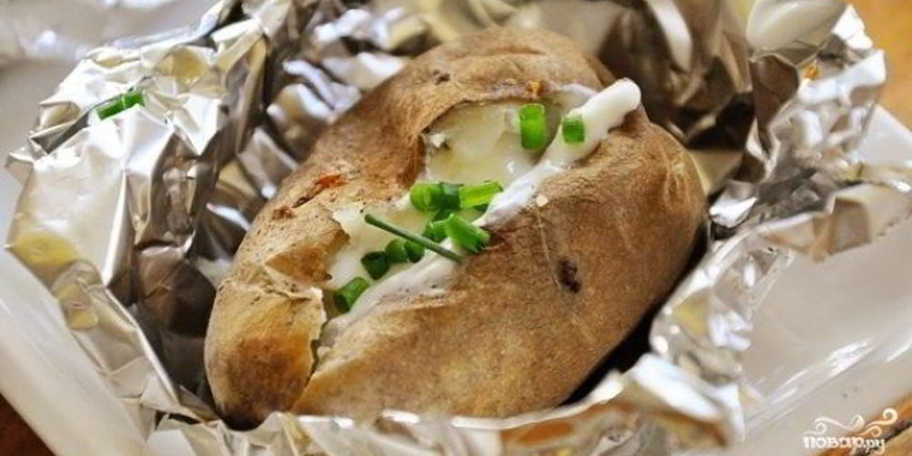 Рецепт картофель в фольге в мультиварке