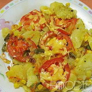 Картофель в мультиварке