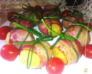 Картофель в обертке