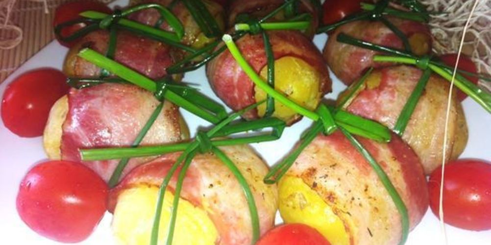 Рецепт картофель в обертке