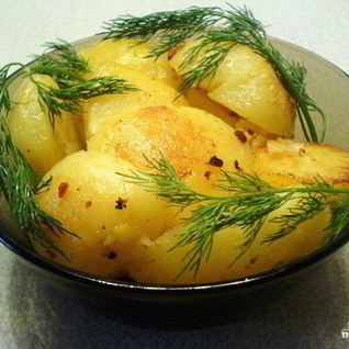 Картофель в рукаве для запекания