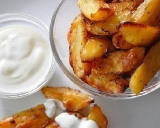 Картофель в соевом соусе на гарнир