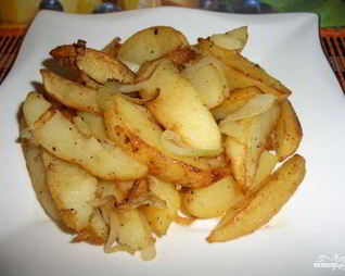 Картофель в воке