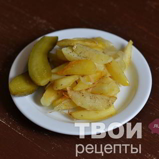 Картофель жареный в мультиварке