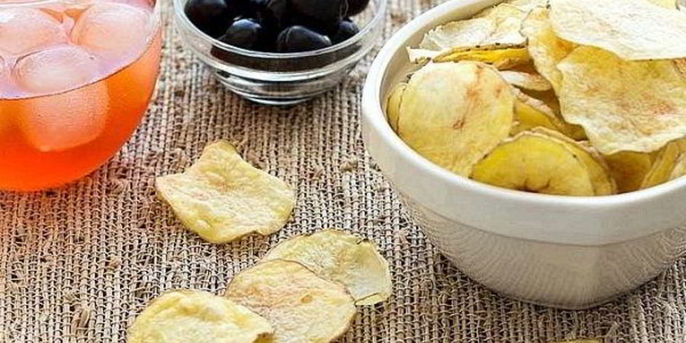 Рецепт картофельные чипсы в духовке без масла