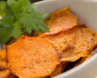 Картофельные чипсы в духовке