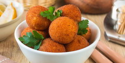 картофельные крокеты с сыром