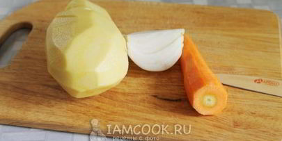 картошка с мясом слоями в духовке