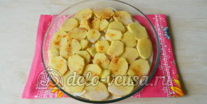 картошка с мясом в духовке